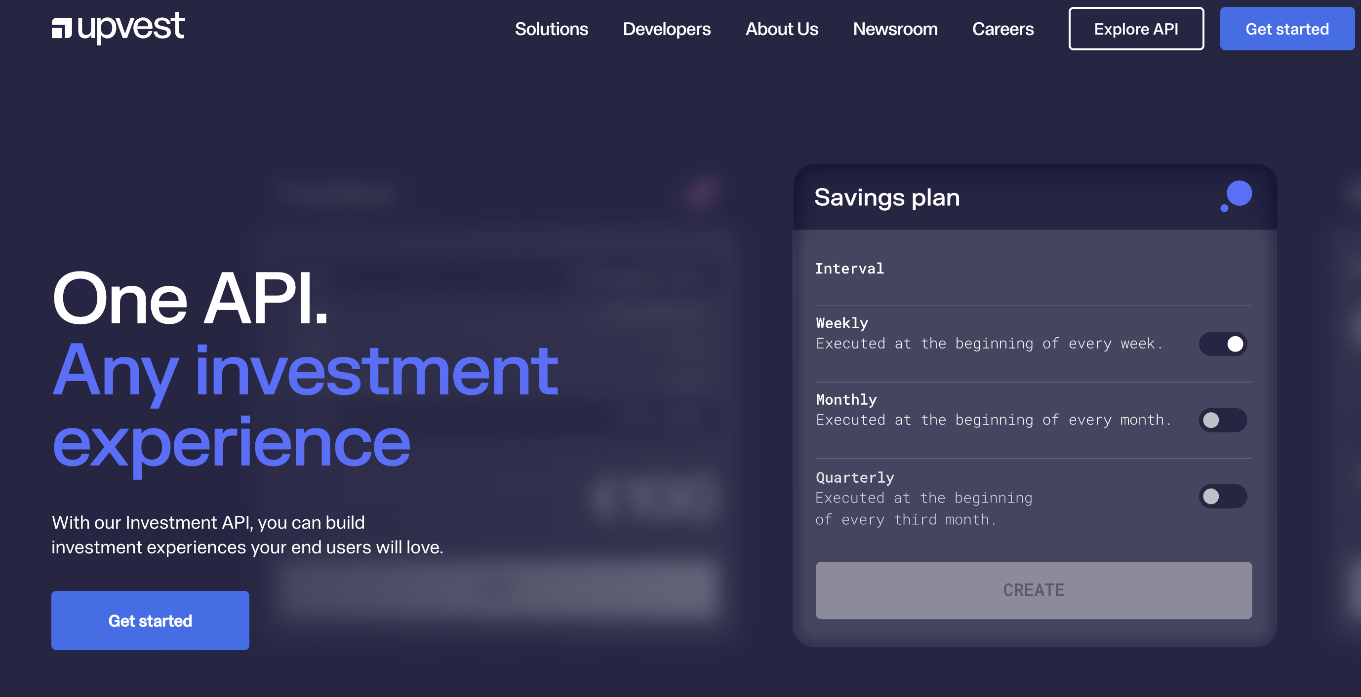 Upvest Secures $125M To Rebuild European Investment Infrastructure