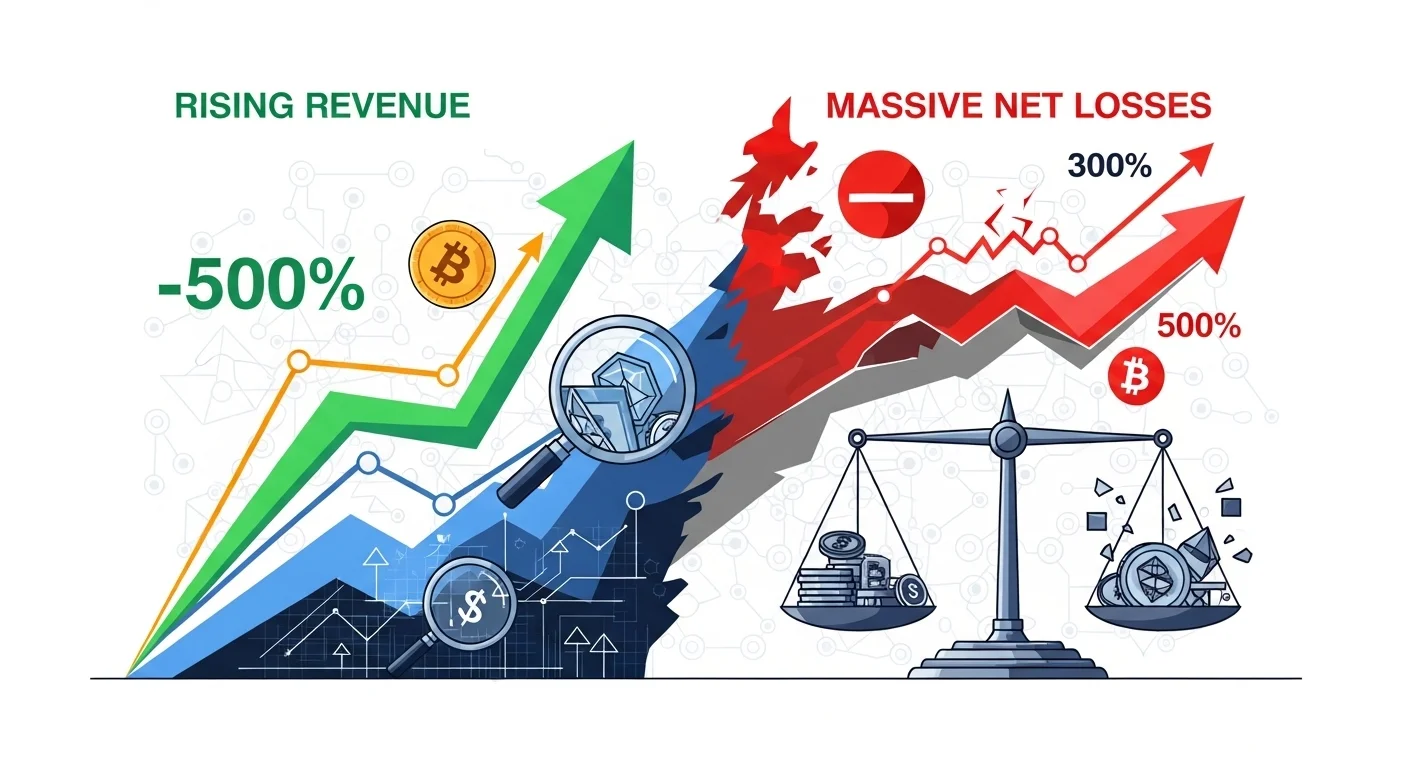 Nakamoto's Q1 2026 Paradox: Decoding the Revenue Surge and Massive Net Losses in Crypto Finance