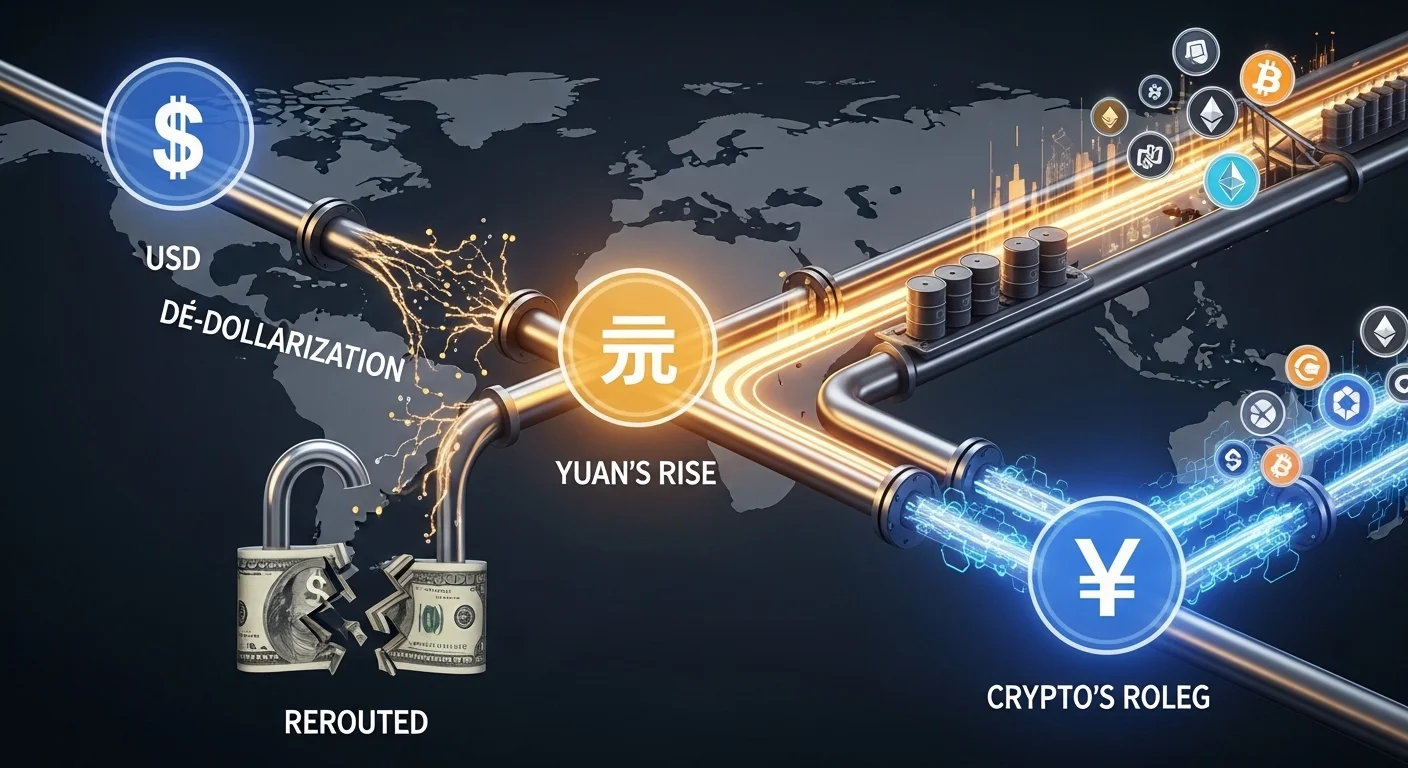 The Great Currency Shift: How Yuan and Crypto Are Decoupling Global Oil Trade from the Dollar
