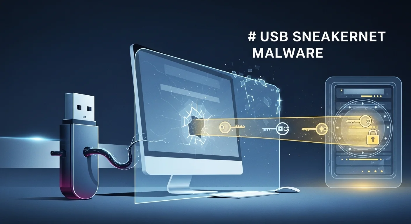 The Sneakernet Threat: How USB-Mediated Malware is Breaching the Crypto 